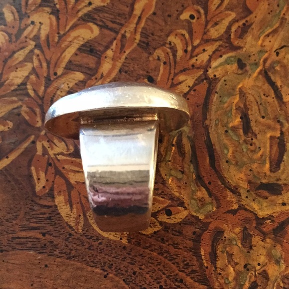 Mexico sterling ring 17gr, size 6 - Picture 8 of 10